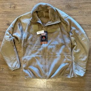 US Military ECWCs GEN III Cold Weather Fleece Jacket, Size Medium Long
